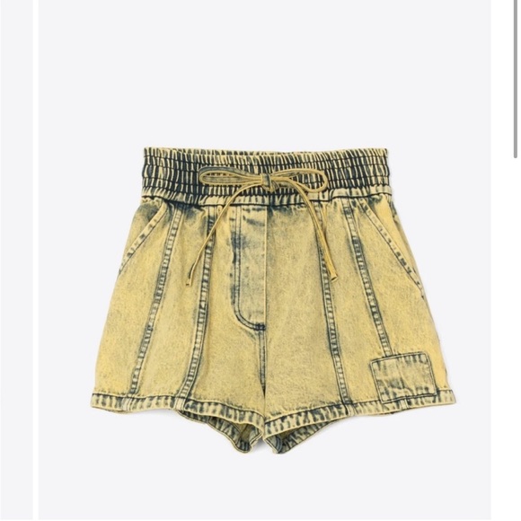 3.1 Phillip Lim Pineapple Denim Shorts NWT size S but can fit a M comfortably Women